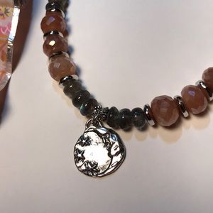 brindleracerdesigns Jewelry - Glorious Labradorite & Pink Moonstone Bracelet brindleracerdesigns Jewelry - Glorious Labradorite & Pink Moonstone Bracelet